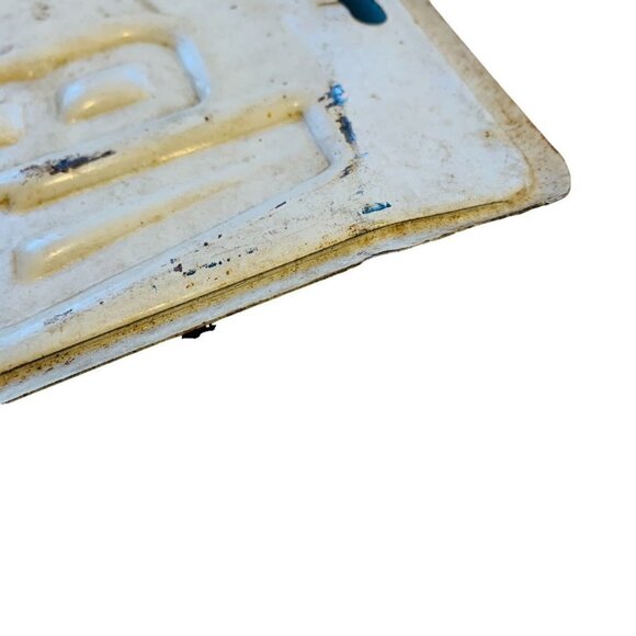 Old Antique Vintage 1973 License Plate Mississippi Attala County Kosciusko Tag - Picture 3 of 4